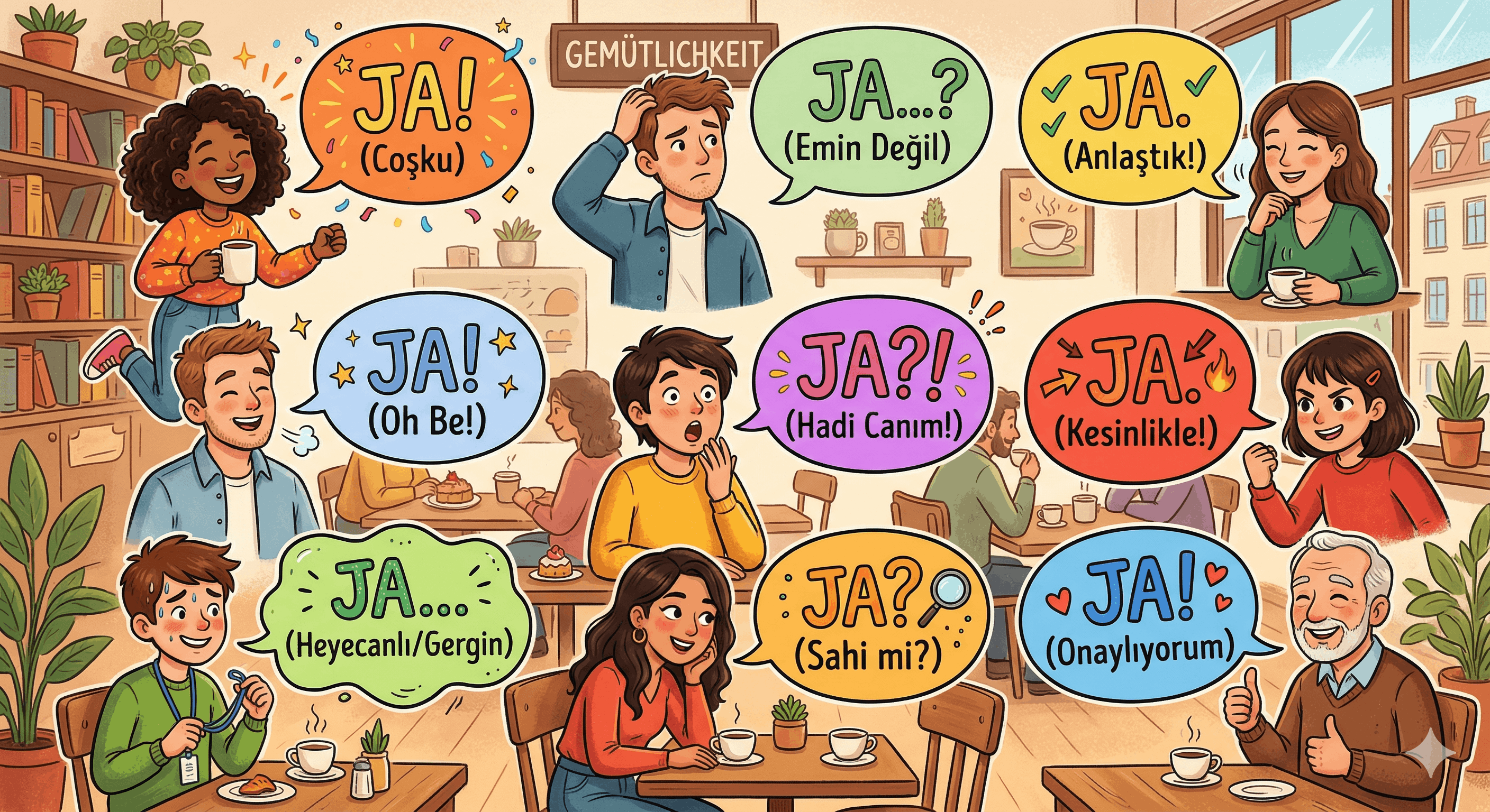Almancada "Ja" Ne Demek? Kullanımı ve Anlamları